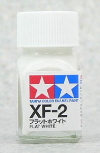TAMIYA 琺瑯系油性漆 10ml 消光白色 XF-2